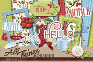 Download Cherry on Top Digital Scrapbook Kit - Premium Resources