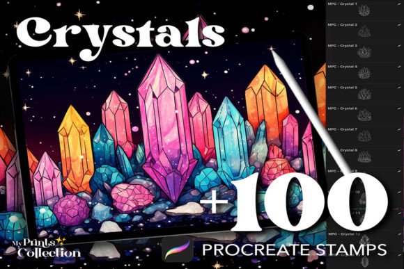 Download 100+ Procreate Crystal Stamps - Stamps Collection