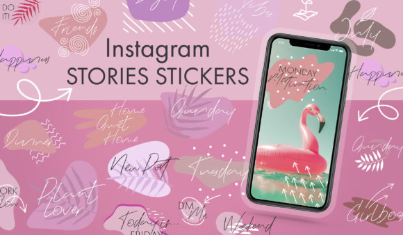 Download Instagram Sticker Pack, 38 Story Sticker - Instagram sticker Collection