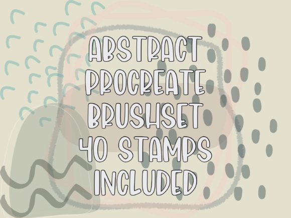 Download Abstract Stamps Procreate Brushset - Stamps Collection