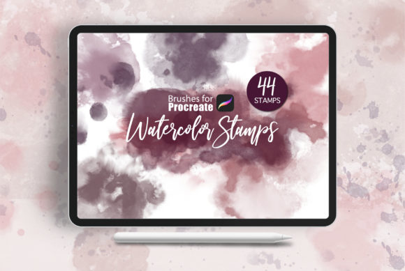 Download Procreate - Watercolor Stamps - Stamps Collection