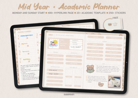 Download All in One Digital Academic Planner - Digital Collection