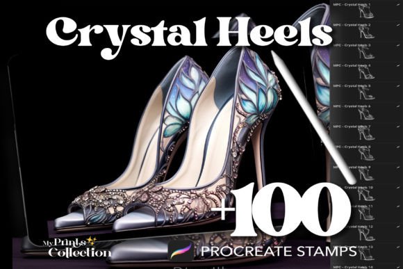 Download 100+ Procreate Heels Crystal Stamps - Stamps Collection