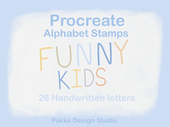 Download Procreate Brush Stamps Alphabet Letter - Stamps Collection