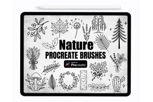 Download Nature Procreate Brushes | Stamps - Stamps Collection